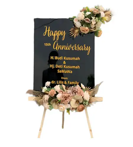 Papan Bunga Akrilik Sayur Matinggi